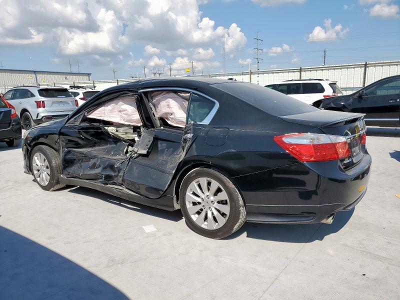 1HGCR3F81DA007011 - 2013 HONDA ACCORD EXL შავი ფოტო 2