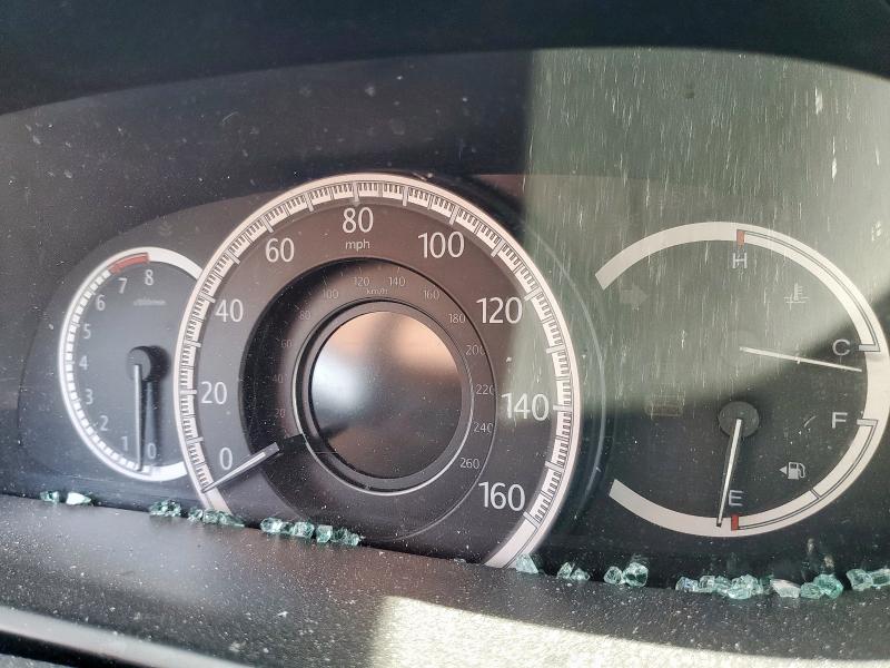 1HGCR3F81DA007011 - 2013 HONDA ACCORD EXL შავი ფოტო 9