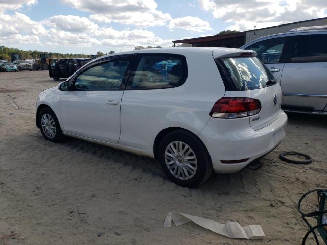 WVWBB7AJ6BW031255 - 2011 VOLKSWAGEN GOLF WHITE photo 2