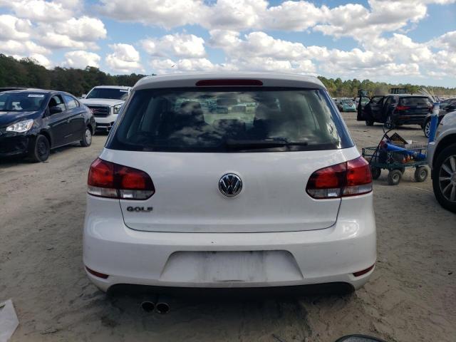 WVWBB7AJ6BW031255 - 2011 VOLKSWAGEN GOLF WHITE photo 6