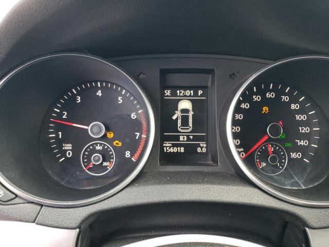 WVWBB7AJ6BW031255 - 2011 VOLKSWAGEN GOLF WHITE photo 9