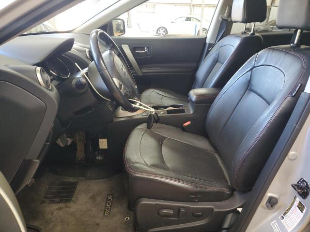 JN8AS5MV7CW374404 - 2012 NISSAN ROGUE S SILVER photo 7