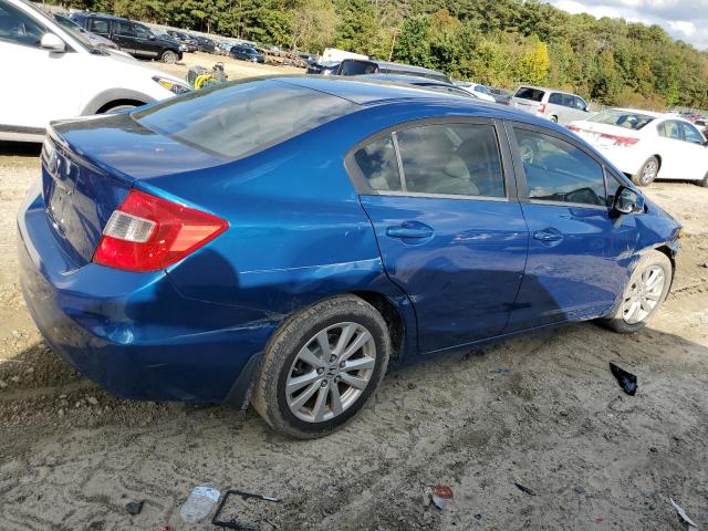 19XFB2F95CE342965 - 2012 HONDA CIVIC EXL 蓝色 照片 3