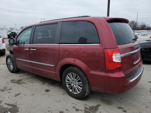 2C4RC1CG3FR677815 - 2015 CHRYSLER TOWN & COU TOURING L MAROON photo 2