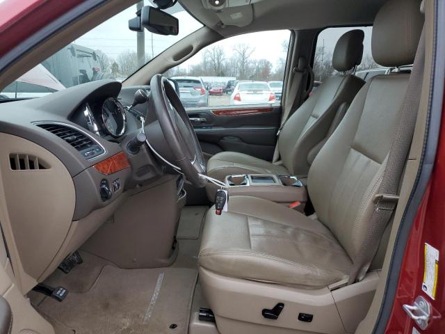 2C4RC1CG3FR677815 - 2015 CHRYSLER TOWN & COU TOURING L MAROON photo 7