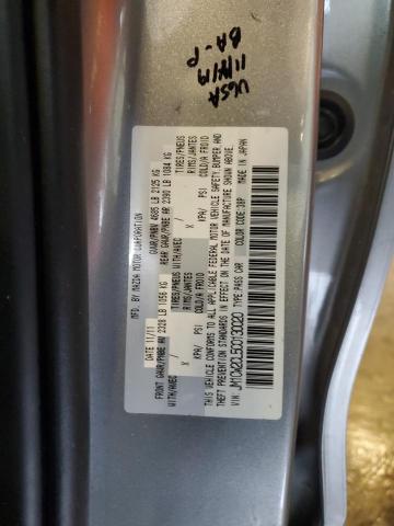 JM1CW2CL5C0130020 - 2012 MAZDA 5 银色 照片 13