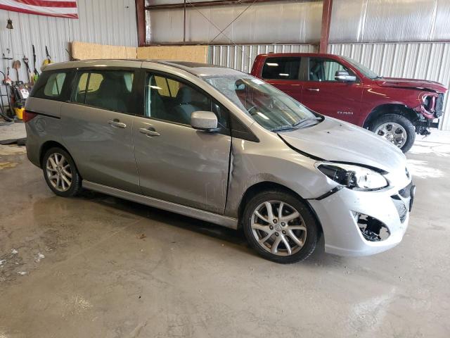 JM1CW2CL5C0130020 - 2012 MAZDA 5 银色 照片 4
