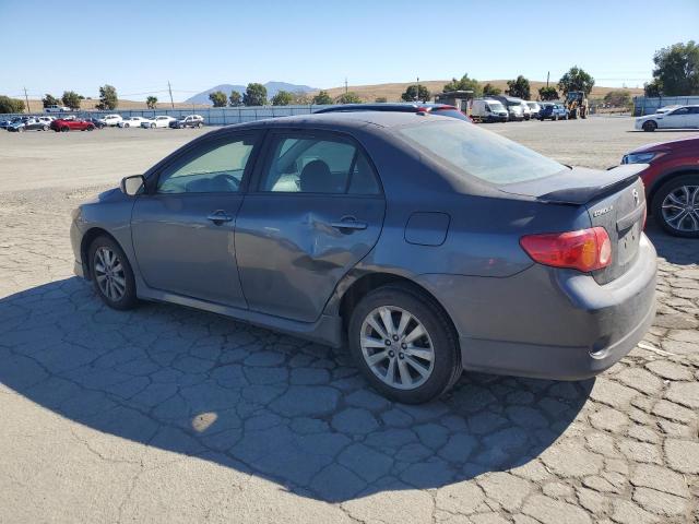 1NXBU4EE2AZ269826 - 2010 TOYOTA COROLLA BASE Gris foto 2