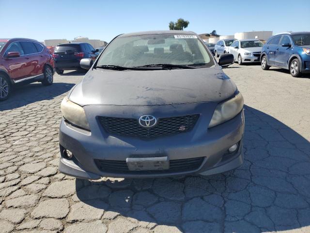 1NXBU4EE2AZ269826 - 2010 TOYOTA COROLLA BASE Gris foto 5