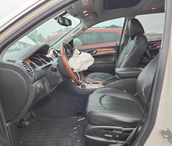 5GAKRDEDXCJ237113 - 2012 BUICK ENCLAVE WHITE photo 7