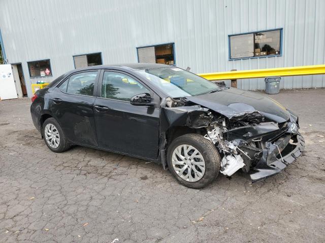 2T1BURHE2HC953716 - 2017 TOYOTA COROLLA L BLACK photo 4