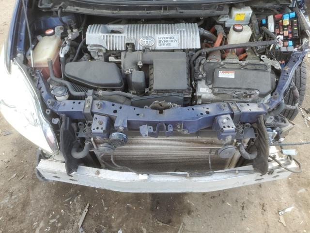 JTDKN3DU3E0388325 - 2014 TOYOTA PRIUS ლურჯი ფოტო 11