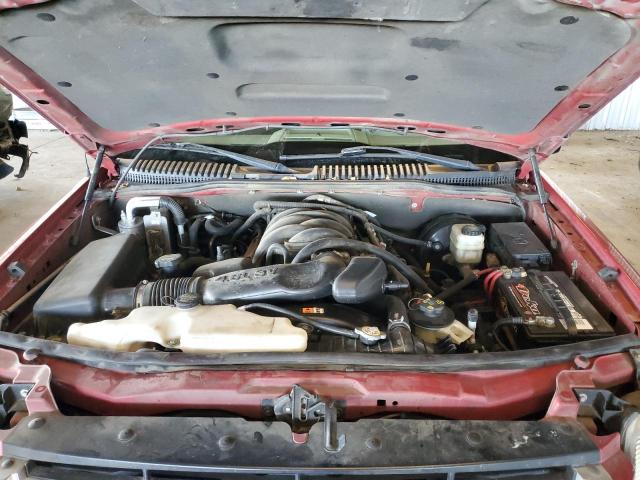 1FMEU73847UB59896 - 2007 FORD EXPLORER XLT RED photo 12