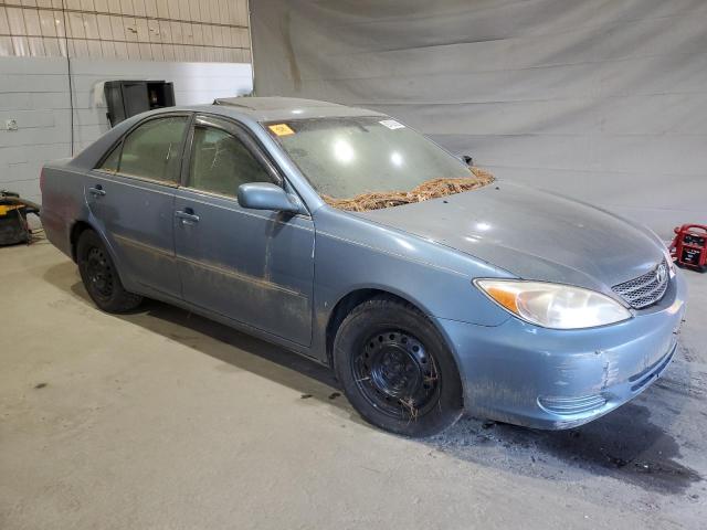 4T1BE30K32U576332 - 2002 TOYOTA CAMRY LE BLUE photo 4