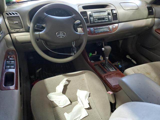 4T1BE30K32U576332 - 2002 TOYOTA CAMRY LE BLUE photo 8