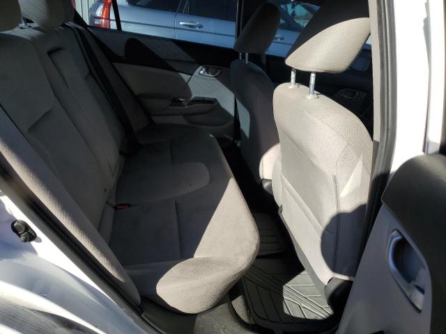 2HGFB2E4XDH018696 - 2013 HONDA CIVIC LX WHITE photo 10