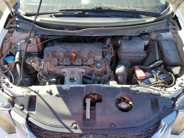 2HGFB2E4XDH018696 - 2013 HONDA CIVIC LX WHITE photo 11
