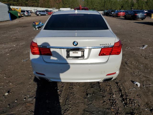WBAKC8C51AC430722 - 2010 BMW 750 LI XDRIVE WHITE photo 6
