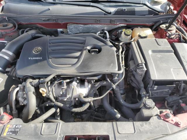 2G4GV5GV8C9214111 - 2012 BUICK REGAL GS RED photo 11