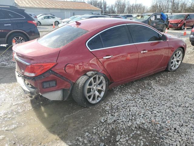 2G4GV5GV8C9214111 - 2012 BUICK REGAL GS RED photo 3