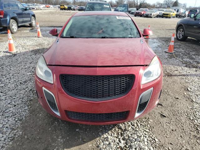 2G4GV5GV8C9214111 - 2012 BUICK REGAL GS RED photo 5