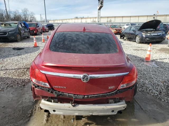 2G4GV5GV8C9214111 - 2012 BUICK REGAL GS RED photo 6