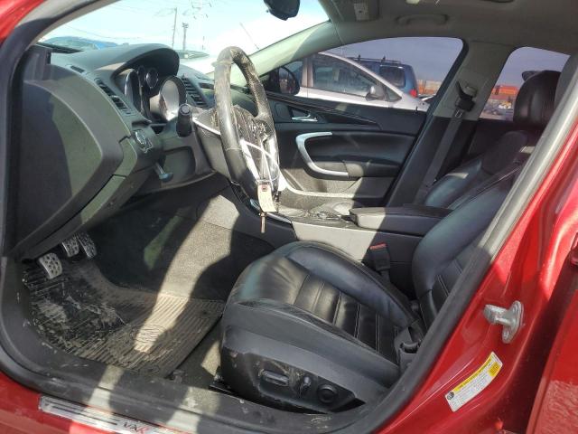 2G4GV5GV8C9214111 - 2012 BUICK REGAL GS RED photo 7