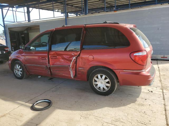 2C4GP54LX5R197445 - 2005 CHRYSLER TOWN & COU TOURING Կարմիր լուսանկար 2