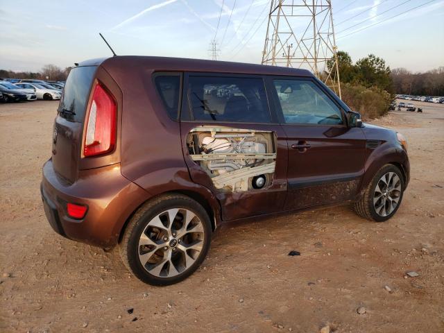 KNDJT2A64C7425517 - 2012 KIA SOUL + BROWN photo 3