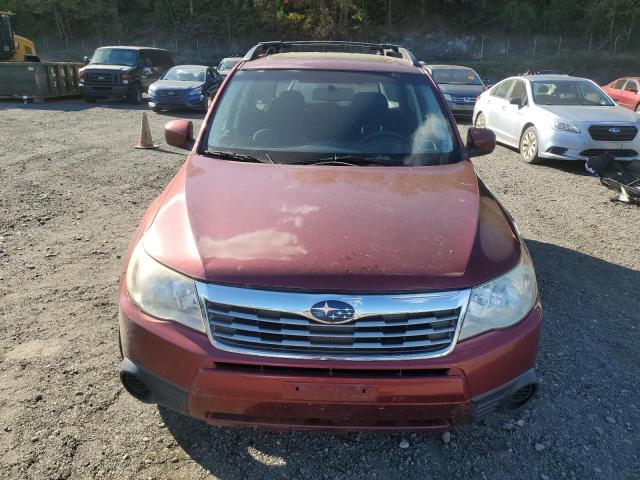 JF2SH63669H725798 - 2009 SUBARU FORESTER 2.5X PREMIUM Червоний фото 5