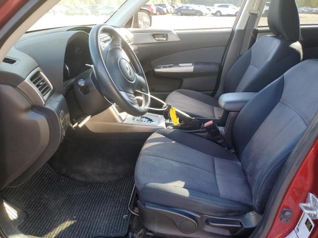 JF2SH63669H725798 - 2009 SUBARU FORESTER 2.5X PREMIUM Червоний фото 7
