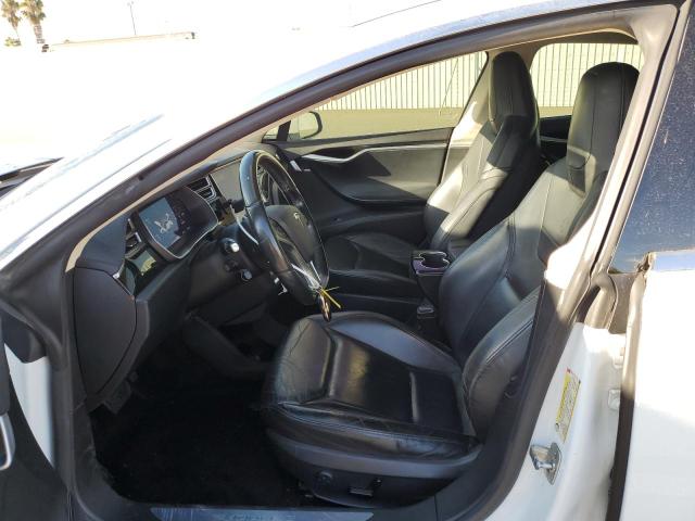 5YJSA1E18GF130665 - 2016 TESLA MODEL S Blanco foto 7