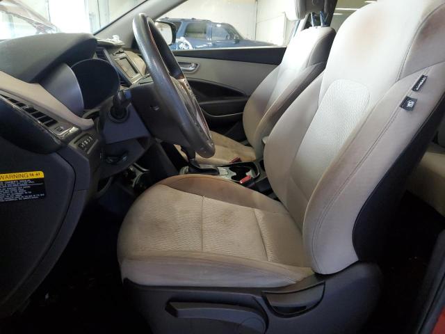 5XYZTDLB4HG464448 - 2017 HYUNDAI SANTA FE S BROWN photo 7