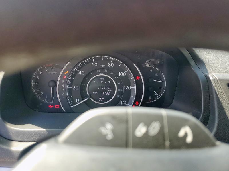 5J6RM3H50CL025152 - 2012 HONDA CR-V EX SILVER photo 9