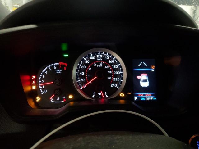 5YFB4RBE5LP055693 - 2020 TOYOTA COROLLA SE BLUE photo 9