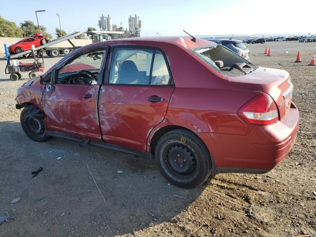 3N1BC1AP4AL438724 - 2010 NISSAN VERSA S Tünd qırmızı foto 2