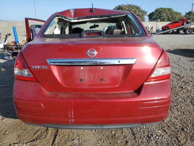 3N1BC1AP4AL438724 - 2010 NISSAN VERSA S Tünd qırmızı foto 6