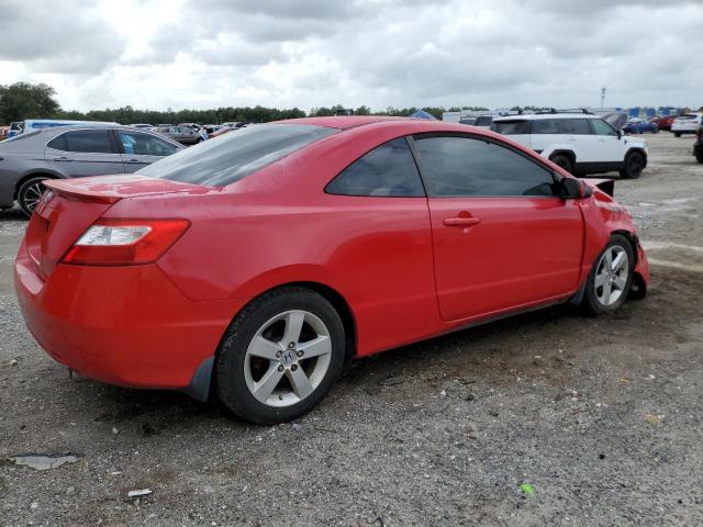 2HGFG12878H579057 - 2008 HONDA CIVIC EX RED photo 3