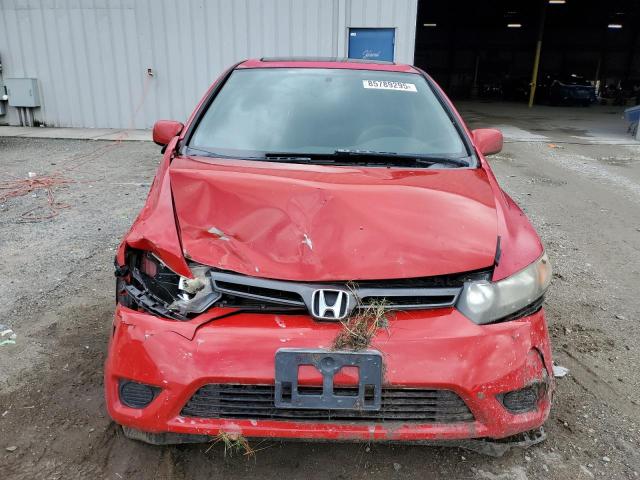 2HGFG12878H579057 - 2008 HONDA CIVIC EX RED photo 5
