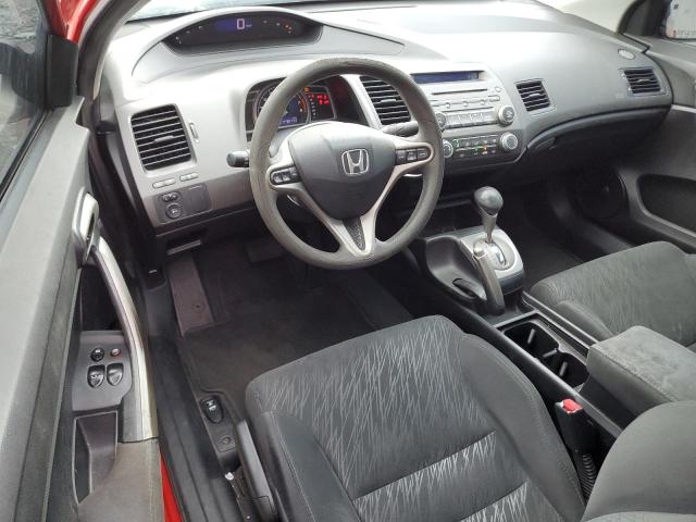 2HGFG12878H579057 - 2008 HONDA CIVIC EX RED photo 8