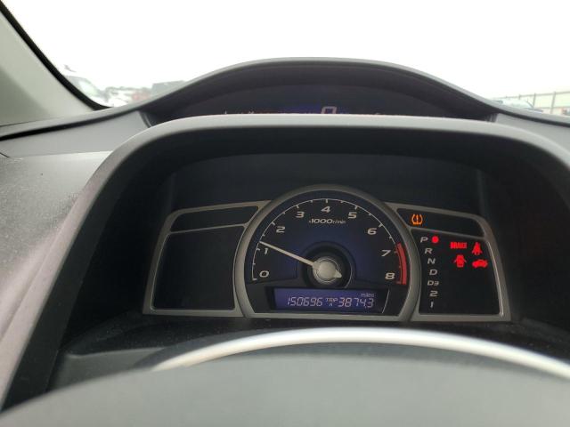 2HGFG12878H579057 - 2008 HONDA CIVIC EX RED photo 9