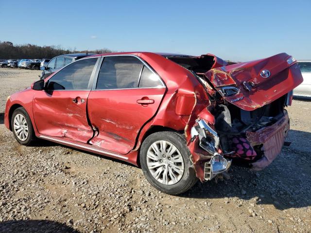 4T4BF1FK1CR244423 - 2012 TOYOTA CAMRY BASE RED photo 2