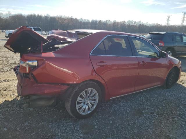 4T4BF1FK1CR244423 - 2012 TOYOTA CAMRY BASE RED photo 3