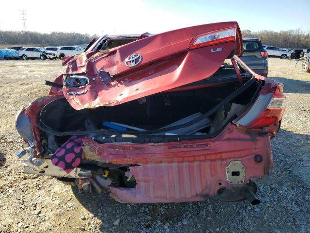 4T4BF1FK1CR244423 - 2012 TOYOTA CAMRY BASE RED photo 6