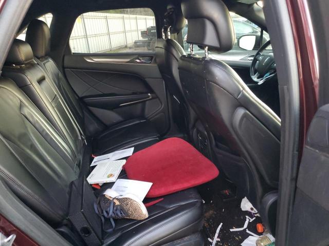 5LMCJ2C92HUL22586 - 2017 LINCOLN MKC SELECT Բորդո լուսանկար 11