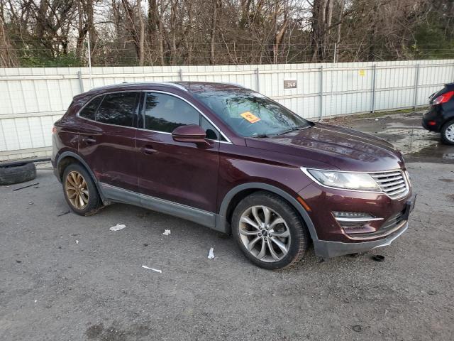5LMCJ2C92HUL22586 - 2017 LINCOLN MKC SELECT Բորդո լուսանկար 4