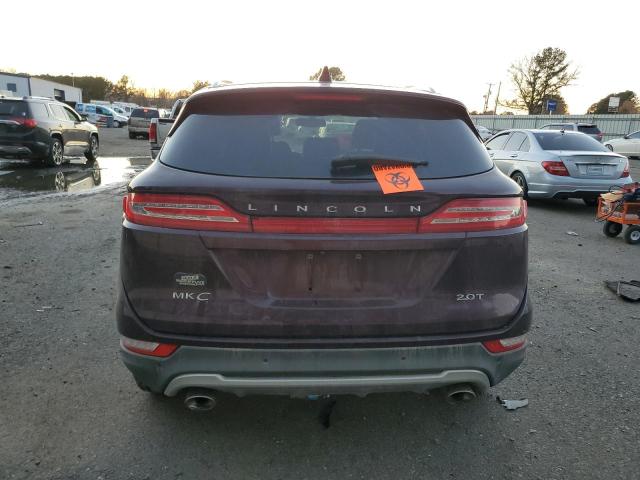 5LMCJ2C92HUL22586 - 2017 LINCOLN MKC SELECT Բորդո լուսանկար 6