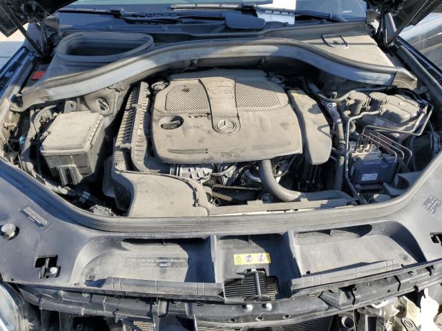 4JGDA5HBXFA585413 - 2015 MERCEDES-BENZ ML 350 4MATIC BLACK photo 12