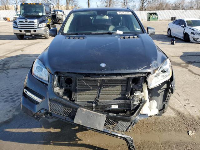 4JGDA5HBXFA585413 - 2015 MERCEDES-BENZ ML 350 4MATIC BLACK photo 5