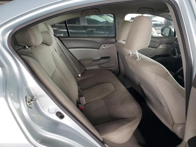 19XFB2F50CE361551 - 2012 HONDA CIVIC LX SILVER photo 10